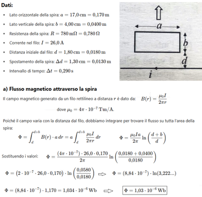 Flusso magnetico e corrente 1 