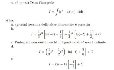 Quesito 4   giugno 2021