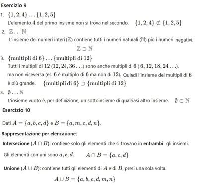 Insiemistica 2b