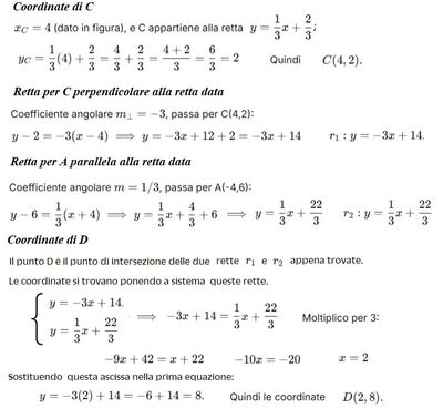 Coordinate D del quadrato 2 