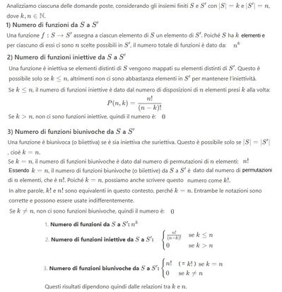 Probabilità  funzioni