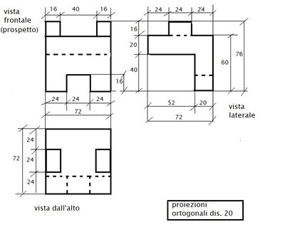 dis.20 bis proiezioni ortogonali