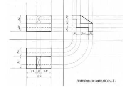 Proiezioni ortogonali dis. 21