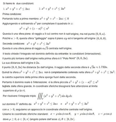integrale triplo con 2az 1 