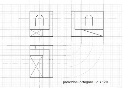 dis. 70 proiezioni ortogonali