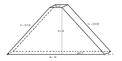 prisma con trapezio isoscele di base 13062025