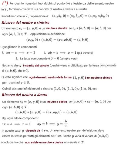 Strutture algebriche B 1