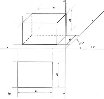 parallelepipedo assonometria cavaliera 07052026