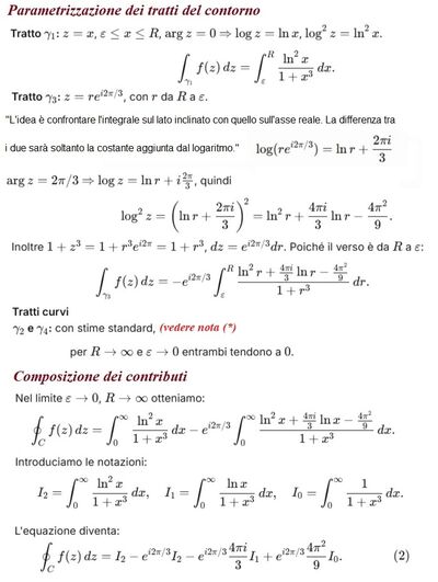 Soluzione integrale complesso 2 