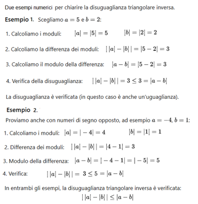 Dimostrazione della disuguaglianza triangolare inversa 2