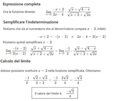 limite irrazionale 2