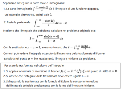 504 d analisi dell'integrale con la trasformata