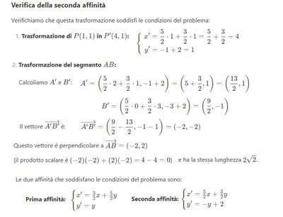 Affinità corretta 3