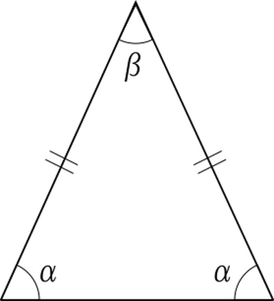 angoli triangolo isoscele