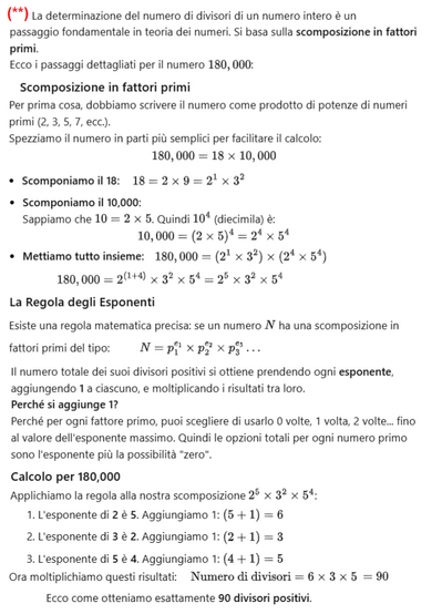 Traingoli rettangoli con lati interi nota