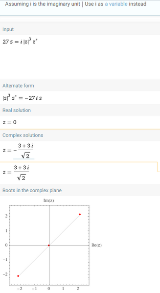 eq complessa