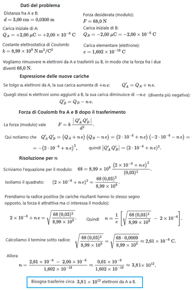Esercizio 15 soluzione