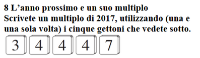 Esercizio Matematica