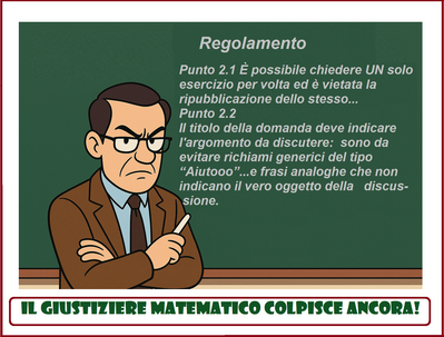 Il Giustiziere matematico colpisce ancora! 2
