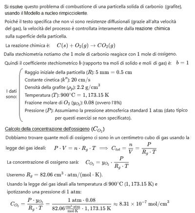Tempo di combustione grafite 1
