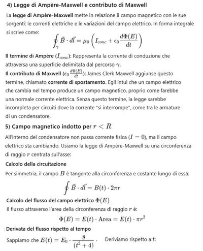 Legge di Ampère Maxwell 1