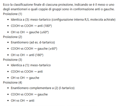 Proiezione di Newman terza parte