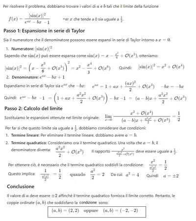 condizioni limite