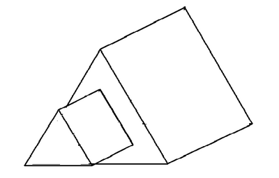 prismi triangolari sovrapposti