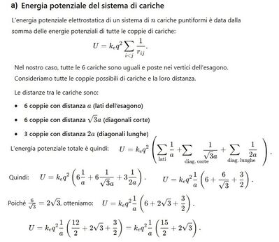 Energia potenziale esagono 2