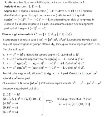 Esercizio permutazione 3
