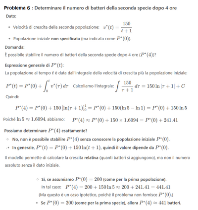 Crescita 2 ceppi di batteri 6