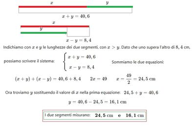Lunghezze segmenti 