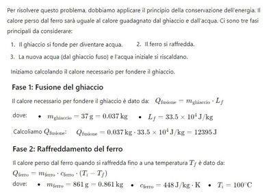 Trmperatura di equilibrio 1