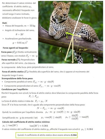 Leopardo appollaiato