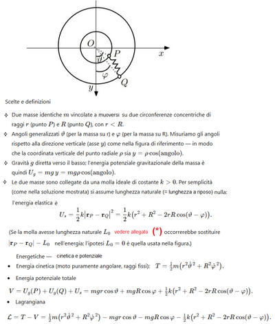 1 Calcolo delle Equazioni di Lagrange 