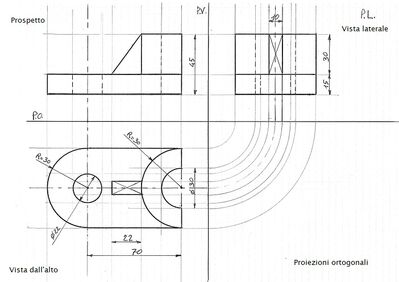 Proiezioni ortogonali staffa di guida (22112025)