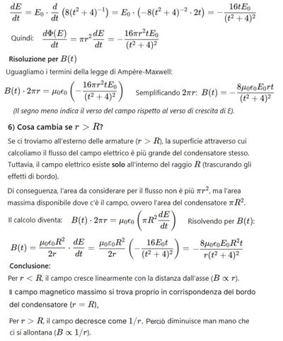 Legge di Ampère Maxwell 2