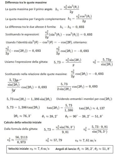 Lancio parabolico risolto 2 