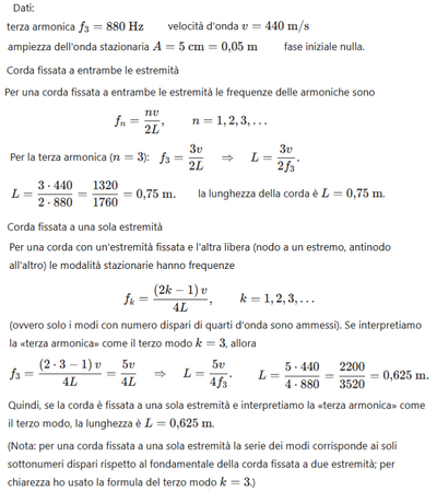 Calcolo lunghezza corda 1