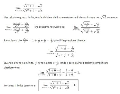 Limite irrazionale fratto