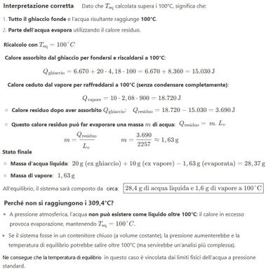 Equilibrio termico fra ghiaccio e vapore 2