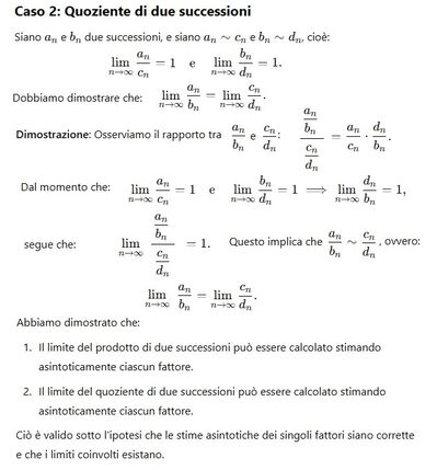 Limite prodotto e quoziente 2