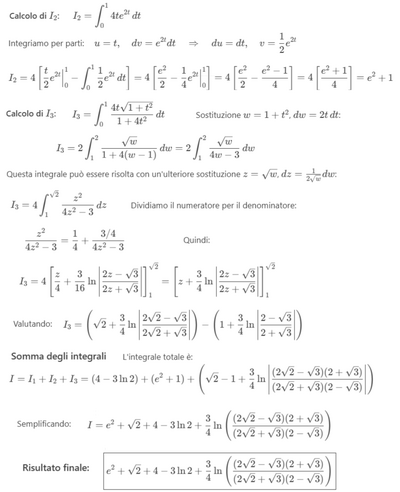 Calcolo integrale lungo segmento in R² 2 