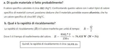 Materiale sconosciuto riscaldato 2