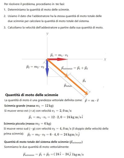 Quantità di moto totale 1