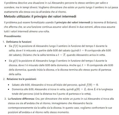 Principio dei valori intermedi 1