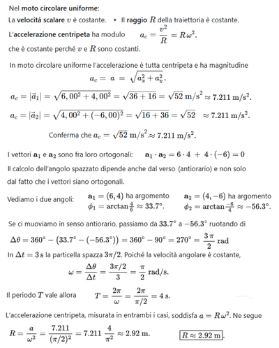 Raggio circonferenza in MCU 1