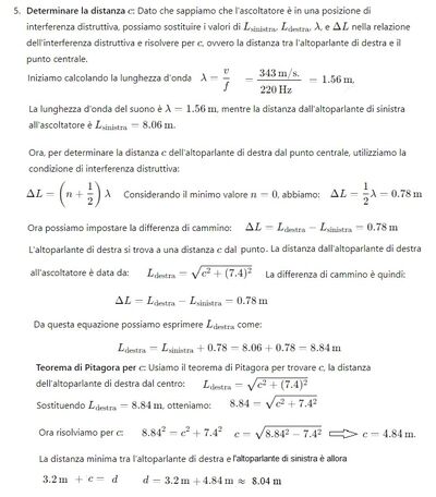 Interferenza distruttiva altoparlanti 2