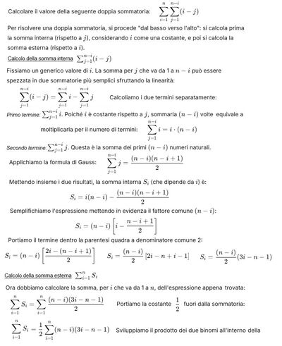 Sommatoria doppia 1