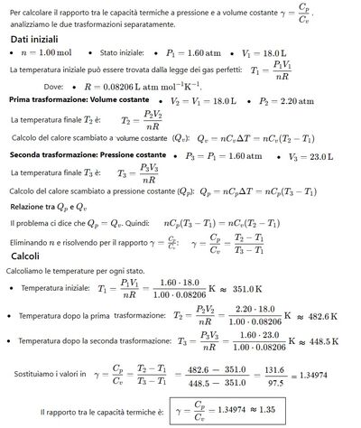 Rapporto calori specifici